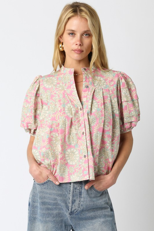 NISA PINK BLOUSE
