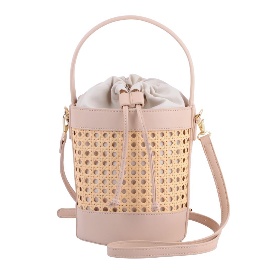 BLUSH TULUM BASKET BAG